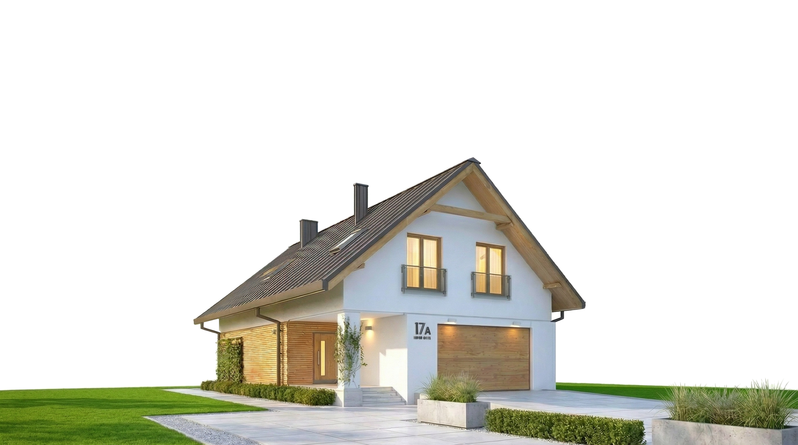 Projekt domu z poddaszem