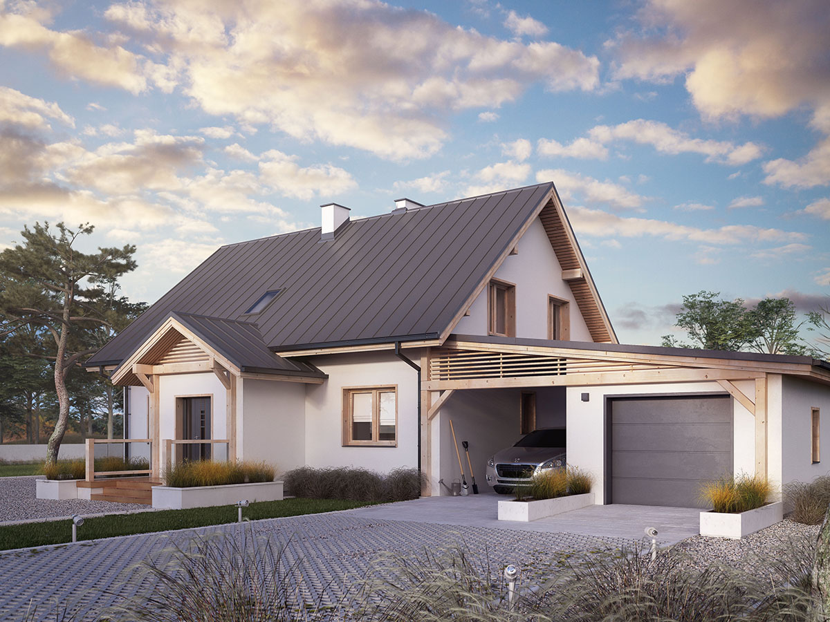 Projekt domu dużego