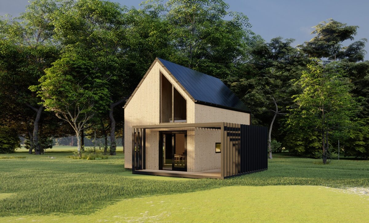 Projekt domu za miastem