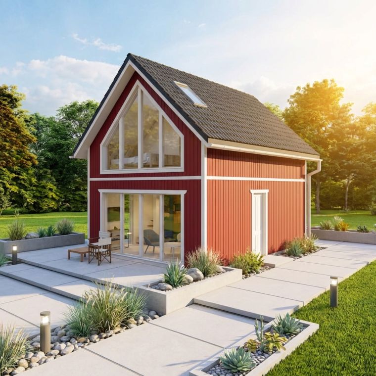 Domek Skandynawski 35 M²