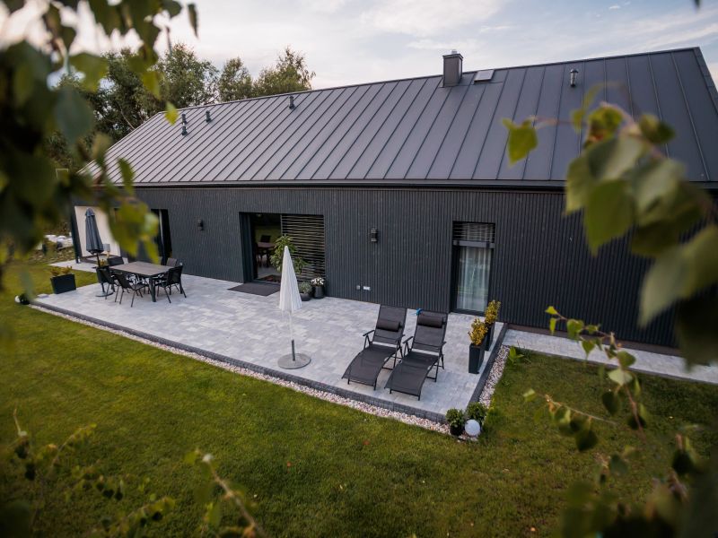 Nowoczesna stodoła w Zaściankach