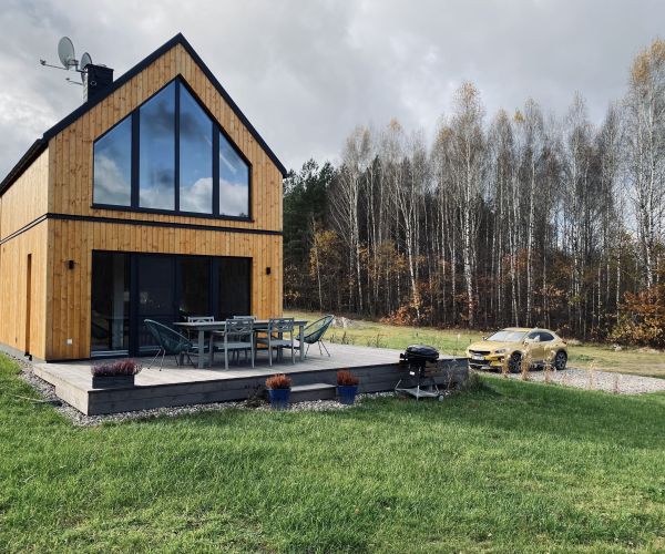 Nowoczesna stodoła – Domek letniskowy w Stanowisku